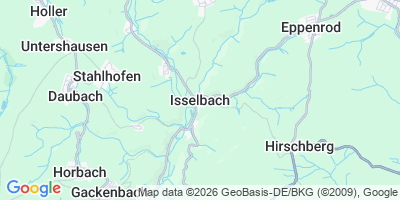 Karte Isselbach