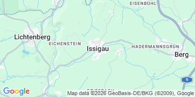 Karte Issigau