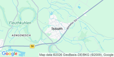 Karte Issum