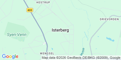 Karte Isterberg