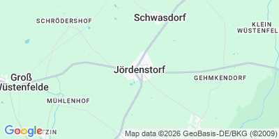 Karte Jördenstorf