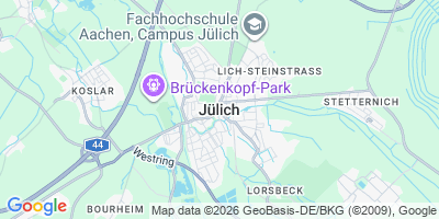 Karte Jülich