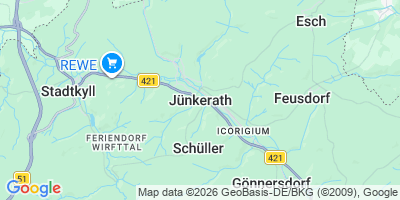 Karte Jünkerath
