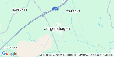 Karte Jürgenshagen