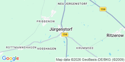 Karte Jürgenstorf