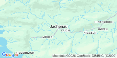 Karte Jachenau