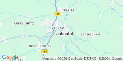 Karte Jahnatal
