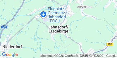 Karte Jahnsdorf/Erzgeb.