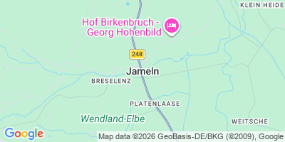 Karte Jameln