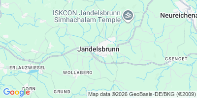 Karte Jandelsbrunn