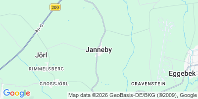 Karte Janneby