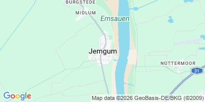 Karte Jemgum