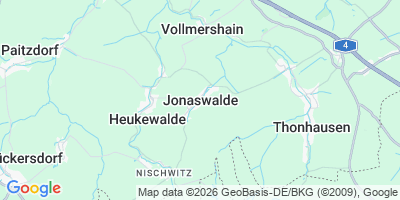 Karte Jonaswalde