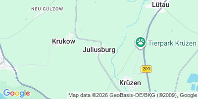 Karte Juliusburg
