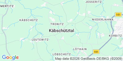 Karte Käbschütztal