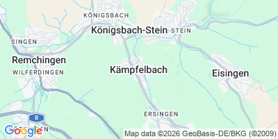 Karte Kämpfelbach