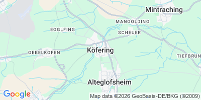 Karte Köfering