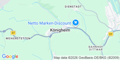 Karte Königheim