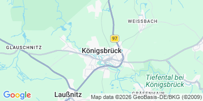 Karte Königsbrück