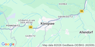 Karte Königsee