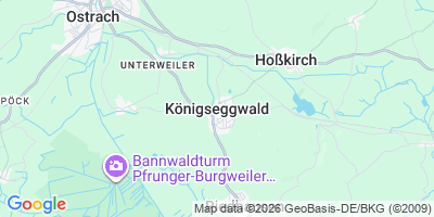 Karte Königseggwald