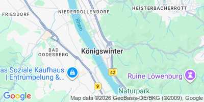Karte Königswinter