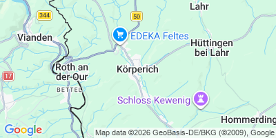 Karte Körperich