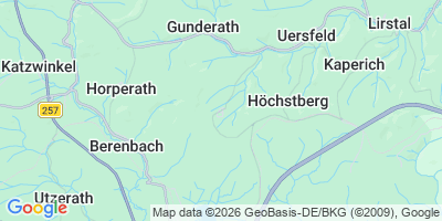 Karte Kötterichen