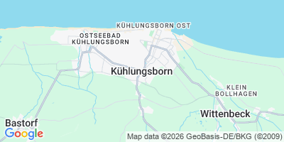 Karte Kühlungsborn