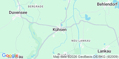 Karte Kühsen