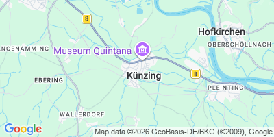 Karte Künzing