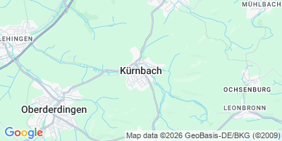 Karte Kürnbach