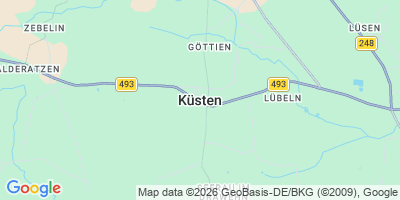 Karte Küsten