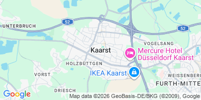 Karte Kaarst