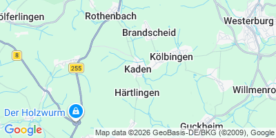 Karte Kaden