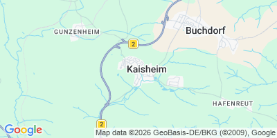 Karte Kaisheim