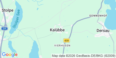 Karte Kalübbe