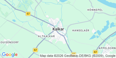 Karte Kalkar