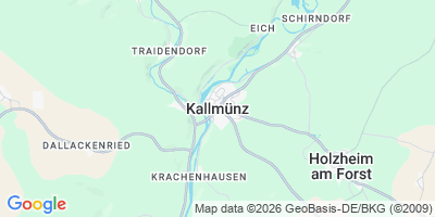 Karte Kallmünz