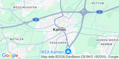 Karte Kamen