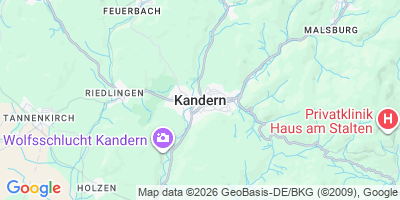 Karte Kandern