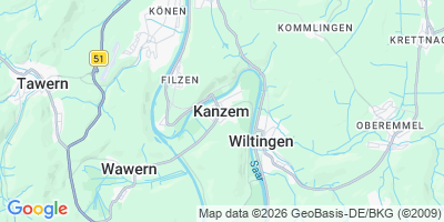 Karte Kanzem