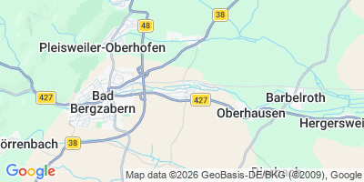 Karte Kapellen-Drusweiler