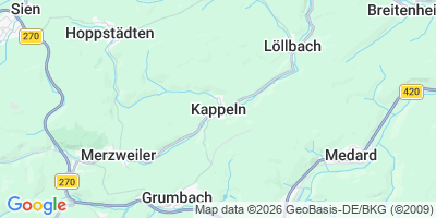 Karte Kappeln