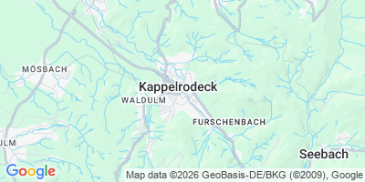 Karte Kappelrodeck