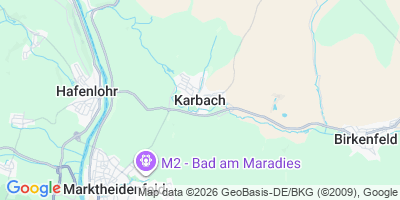 Karte Karbach