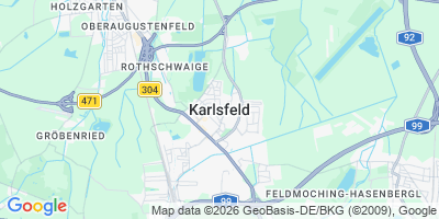 Karte Karlsfeld