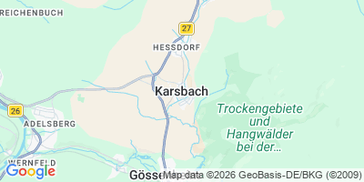 Karte Karsbach