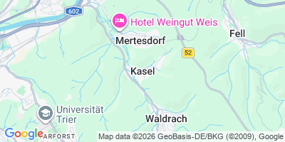 Karte Kasel