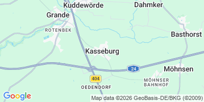 Karte Kasseburg